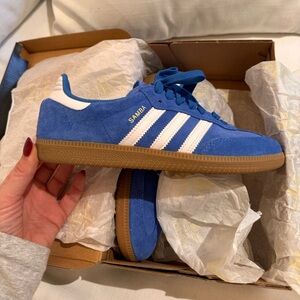NIB Adidas Samba- Bluebird